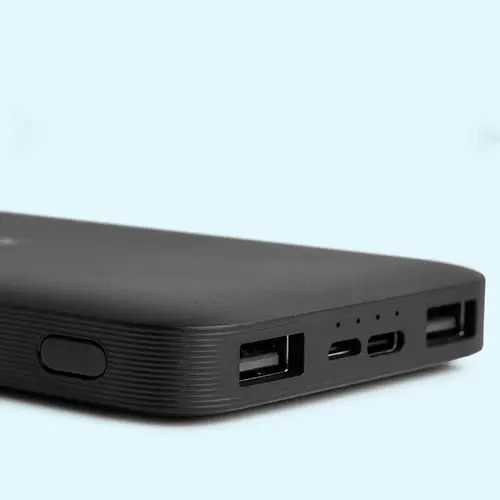 پاوربانک شیائومی مدل Redmi ظرفیت 10000 میلی آمپر ساعت به همراه کابل تبدیل microUSB (17)